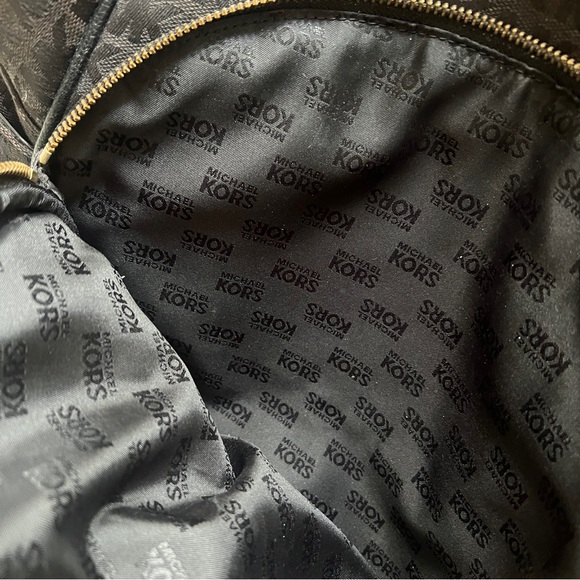 Michael Kors Black Abbey Backpack